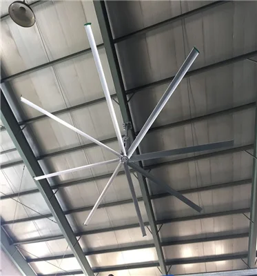 
large industrial hvls ceiling fan withaerometal blade air cooling system hvls fan 