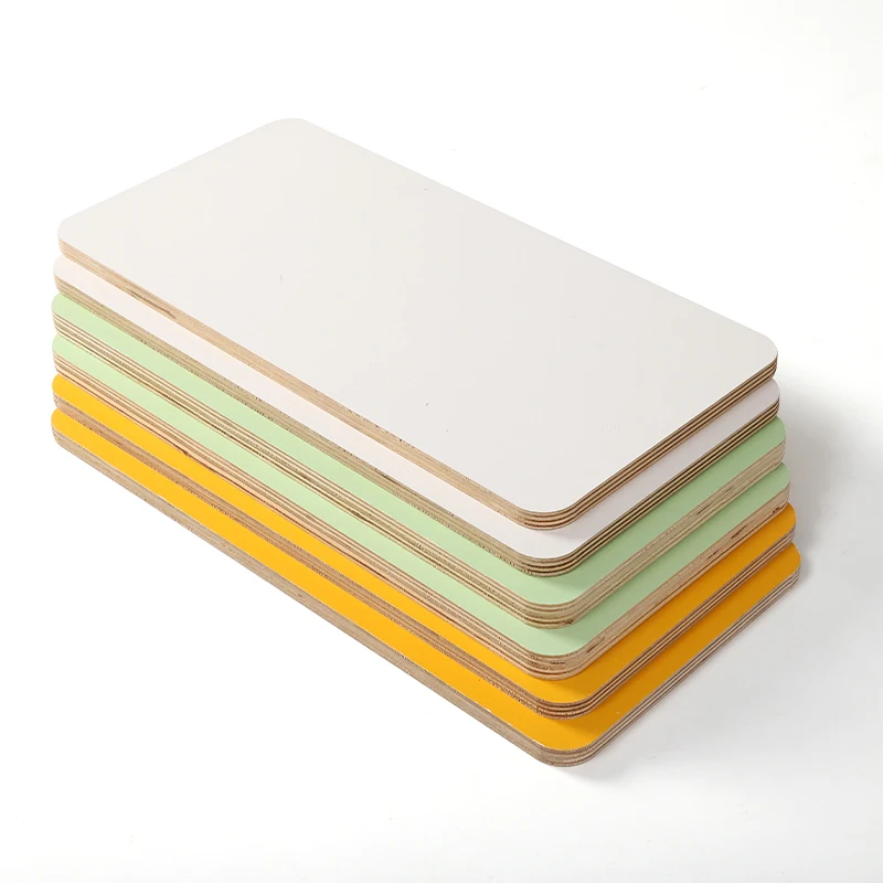 1220x2440mm 4mm 5mm 9mm 12mm 16mm 18mm 4x8 white melamine laminated plywood board for table