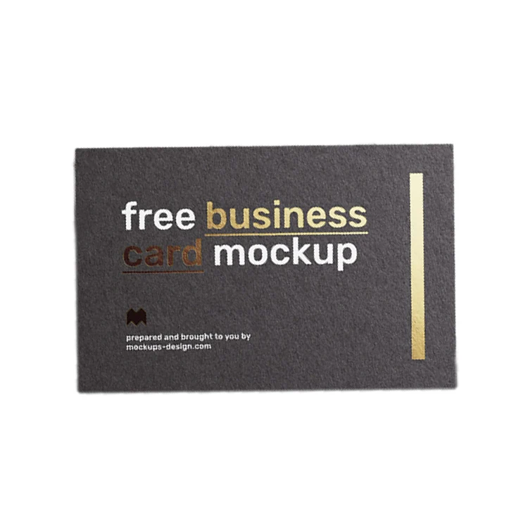 High End Business Card Personality Hard Paper Cards Double Sided Business Card