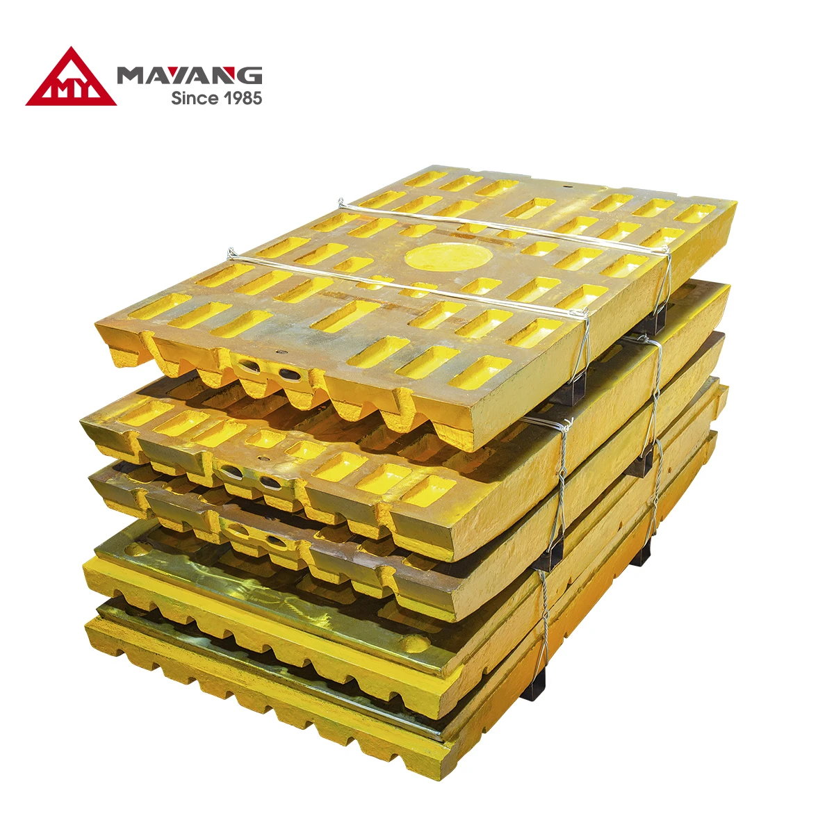 High Manganese Steel Jaw Crusher Wear Resistant Jaw Plate