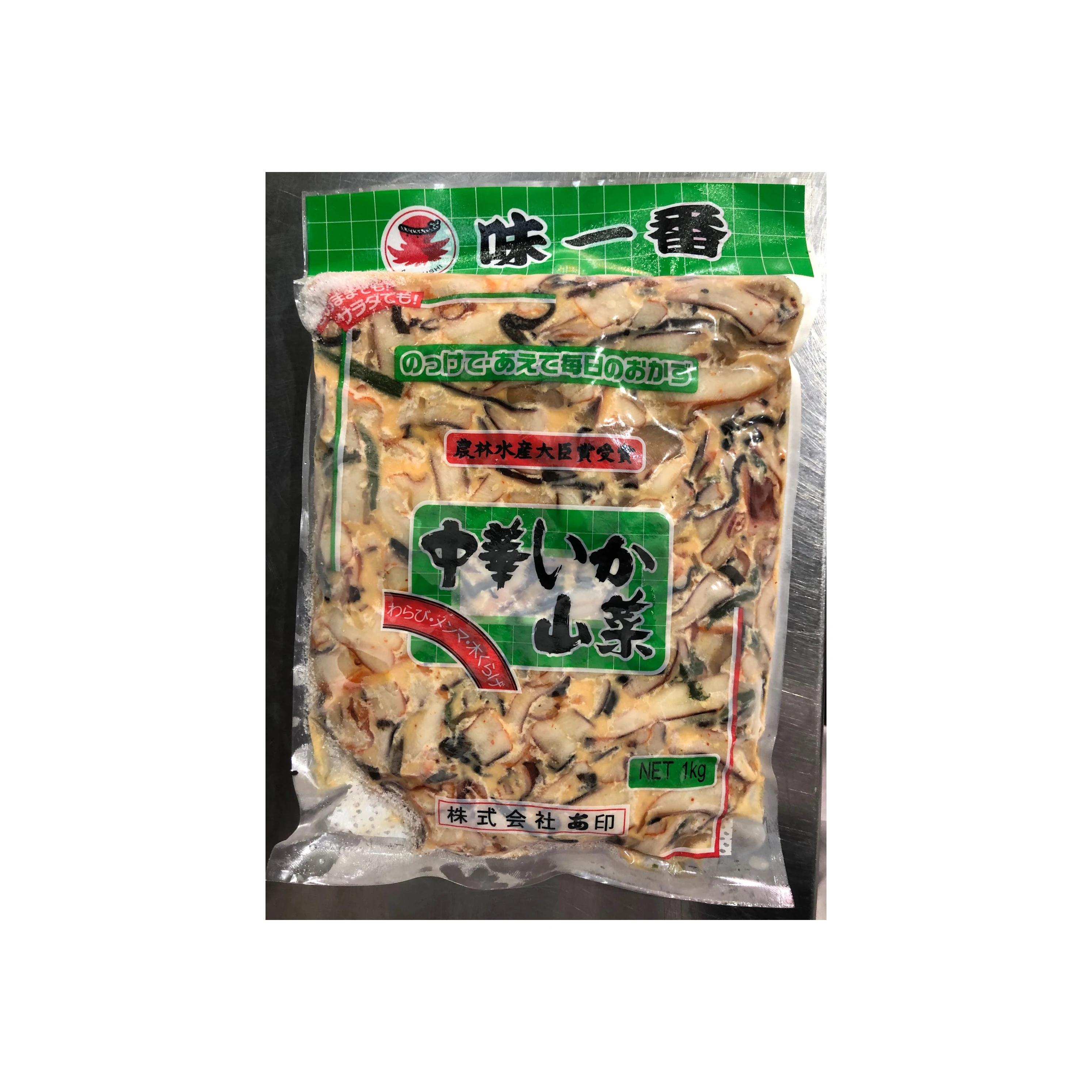 
Frozen Seasoned live squid fish sauce 1000g for sale with sweet and sour taste 