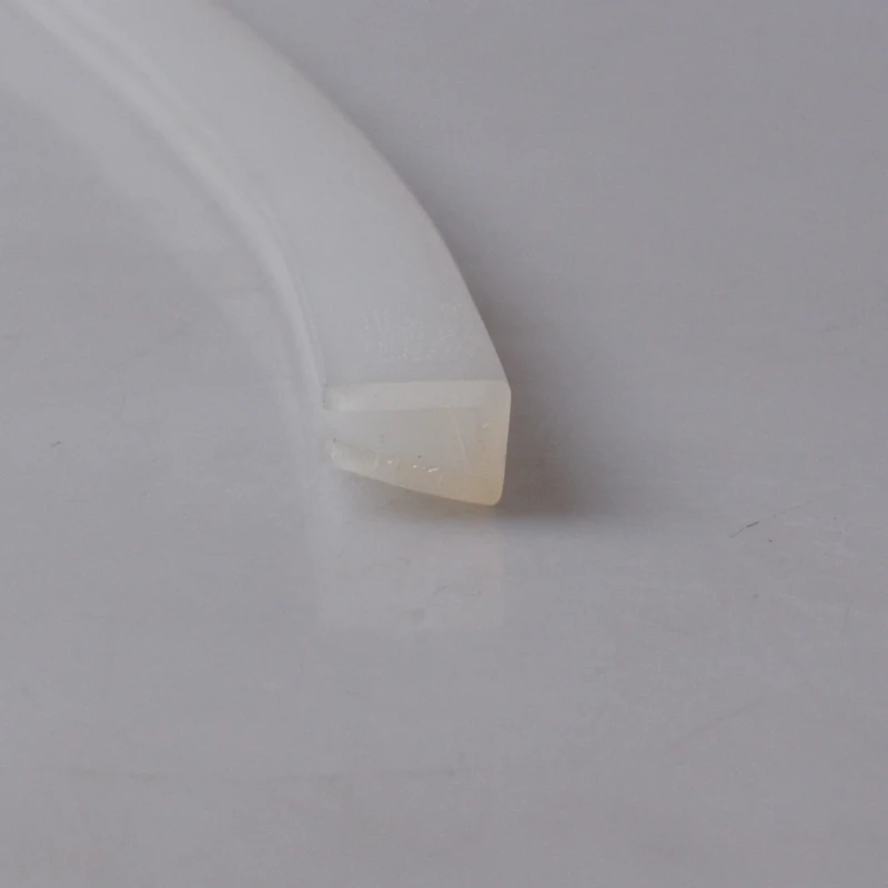 U shape profile silicone sheet metal edge trim protection rubber seal strip for boat windshield gasket