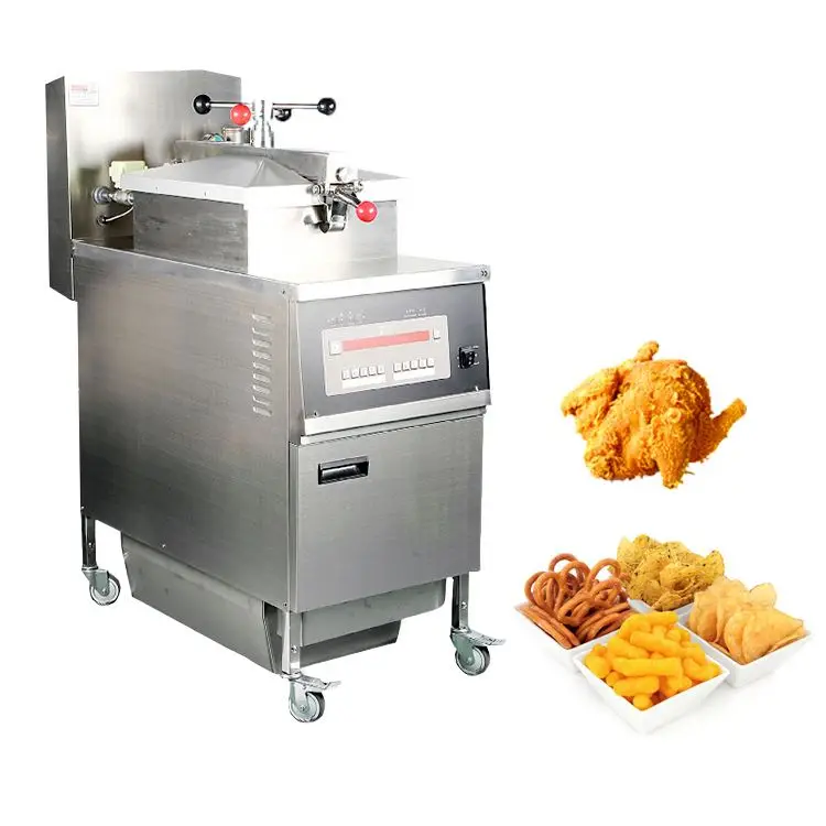 Commercial Gas Automatic Potato Kfc Chicken Professional Kitchen Manufacturing	Equipment Fried Machine chips deep-fryer