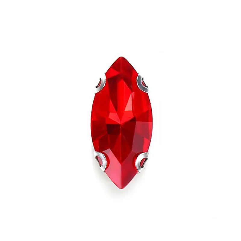 5*10mm handmade glass buckle  eye-shaped clothing accessories  beaded glass buckle Set bead crystal glass buckle