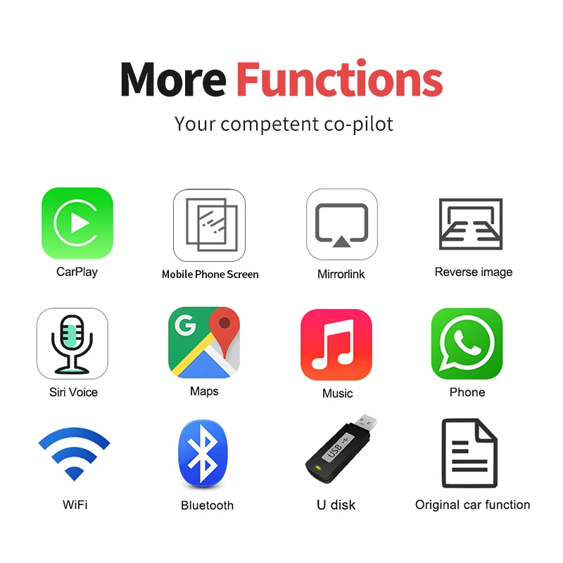 
Low-cost wireless CarPlay smart box car fully automatic high-end smart car play 