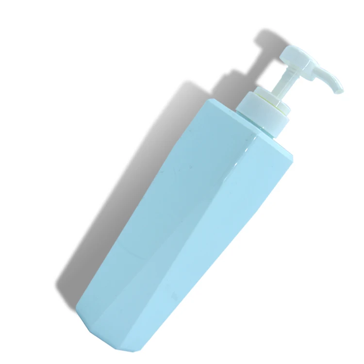 Wholesale 500ml 700ml Shampoo Bottle Recycle PETG Plastic  Bottle Body Lotion Cosmetic Packaging Body Wash Shampoo Bottle