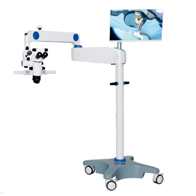 led dental optical operating microscope price dental operating microscope with vario focus