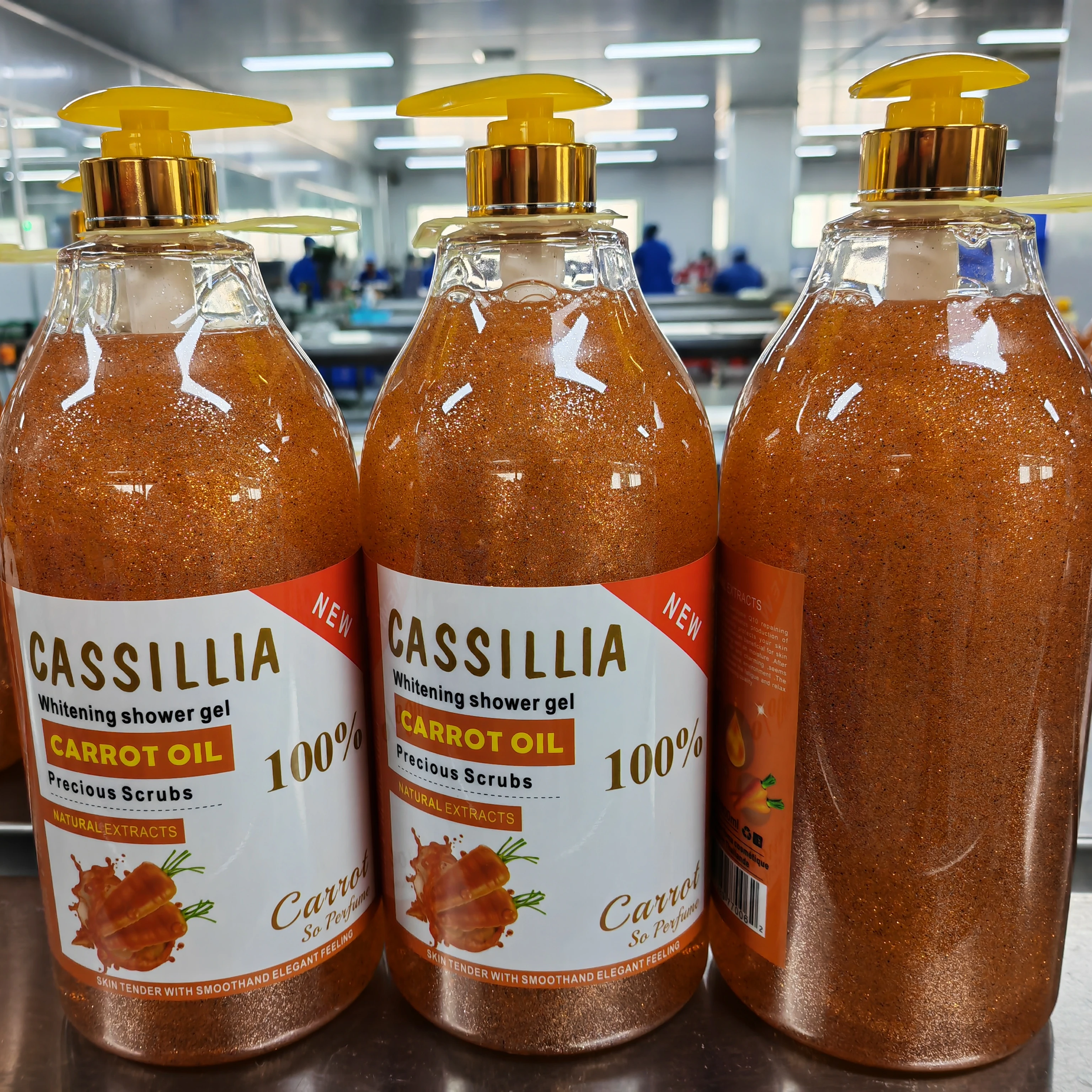 Cassillia oem odm ручная пресс-форма для увлажняющий отбеливающий гель душа и лосьон тела 1900 мл мужчин жидкая