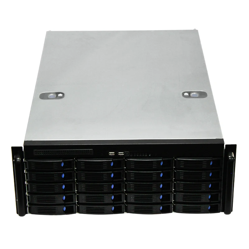 4U Rackmount корпус сервера с 20 горячей замены SATA/SAS Drive Bay, MiniSAS/SATA разъем