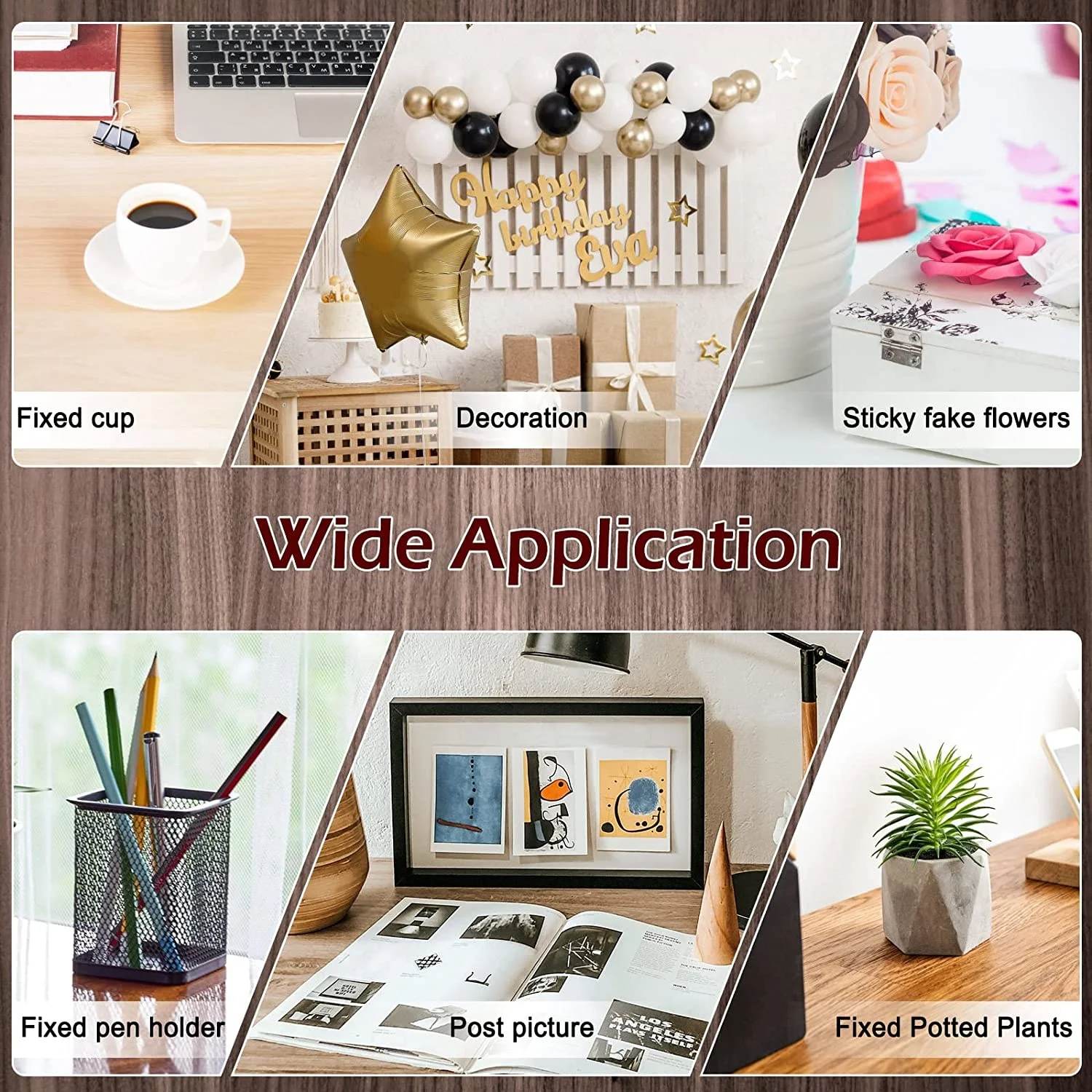 Customized Size PU Gel Sheet Die Cutting Self Adhesive Sticky Pads Double Sided Sticky Dots