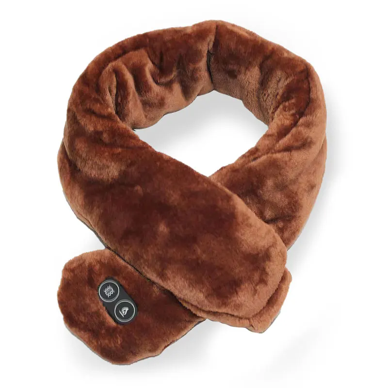 Улучшенный шарф с подогревом USB, зимний шарф с подогревом для мужчин и женщин