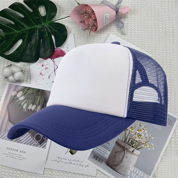 2024 New Arrivals Fashion Embroidery Anime Baseball Cap With Mesh Foam Hat Trucker Cap Custom Logo