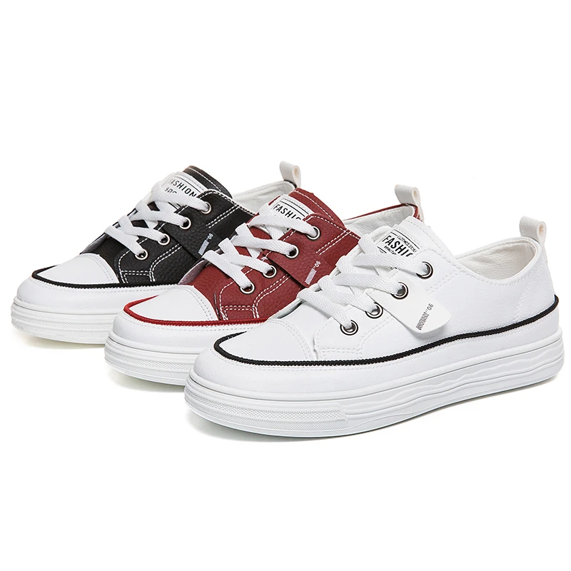 Classical New Custom Fashion Designer Walking Style Vulcanize Shoes Breathable Girl Casual Skateboard Sneakers