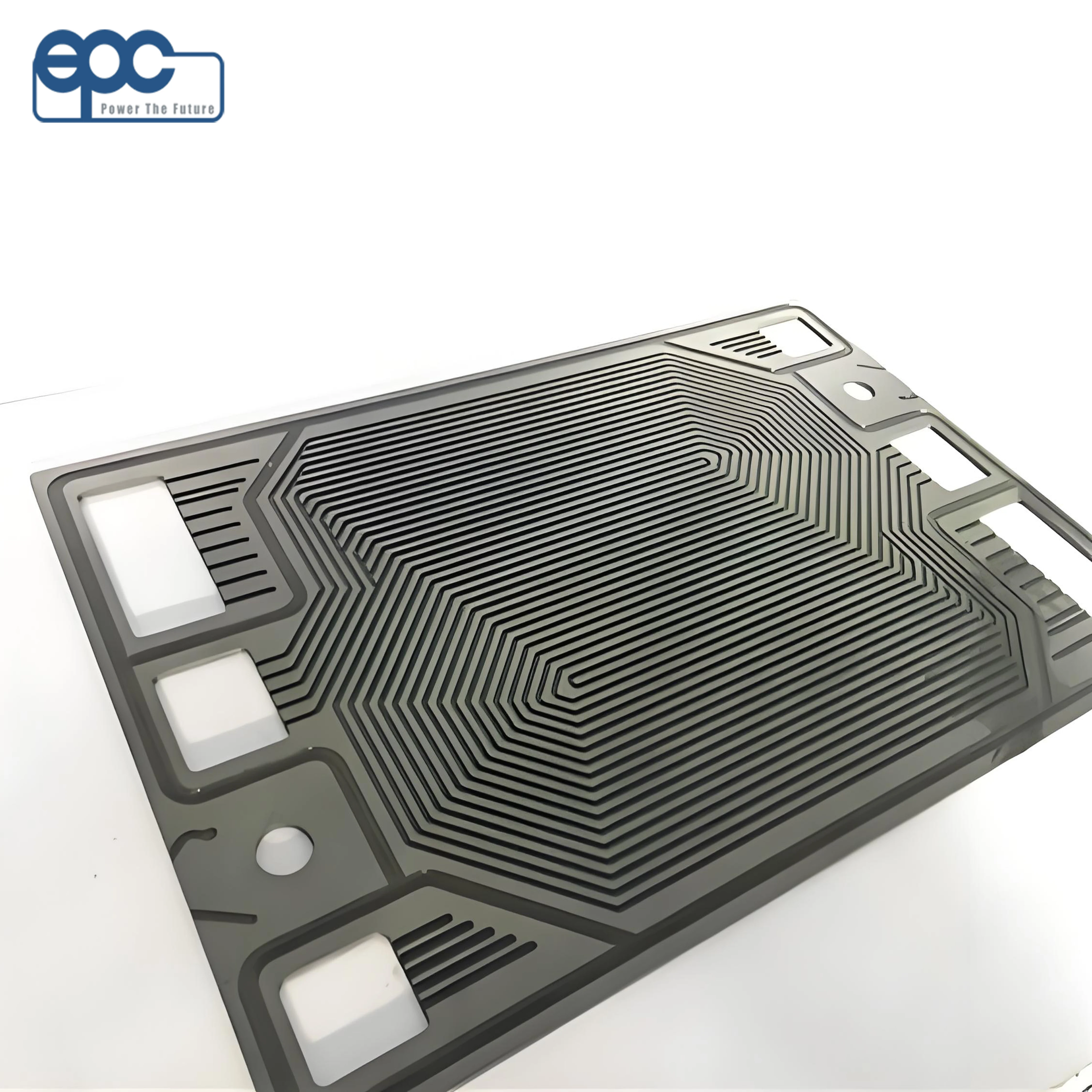 Bipolar Plate for Hydrogen Generator PEMFC Fuel Cell Collector Plate Hydrogen Generator Channel Electrode Plate New PEM