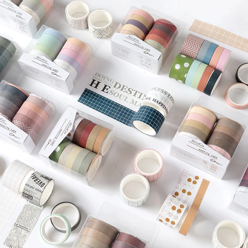 Sweet Dream Series Washi Paper Tape Masking Tape Set Washi Tape Roll Small MOQ