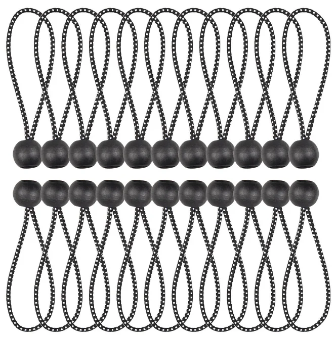 Summer outdoor tent elastic strapping with canopy latex rope fixing rubber band Rain tarpaulin accessories folded