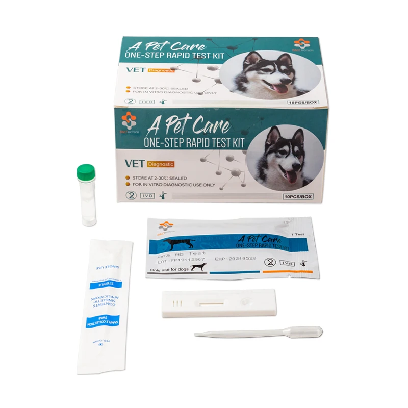 Canine Parvovirus CPV Antigen Rapid Test Kit chromatographic immunoassay of Canine Parvovirus antigen in canine stool feces