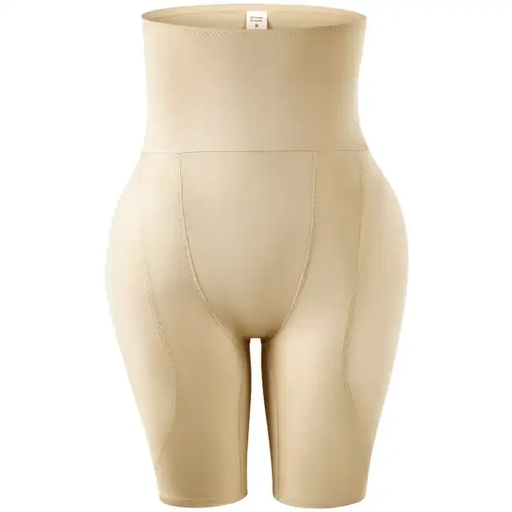 High Waist Body Shaper Padded Hips and Buttock Hip-Filling Sponge Pad Ass Butt-Lifting Shapewear Panties