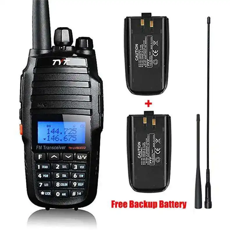 TYT TH-UV8000D, hot sell TH-UV8000D portable walkie talkie professional cross band repeater dual band AES256 walkie talkie