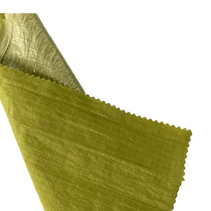 good price 100%nylon bright fabric water-proof  rain resistant for men and woman jacket