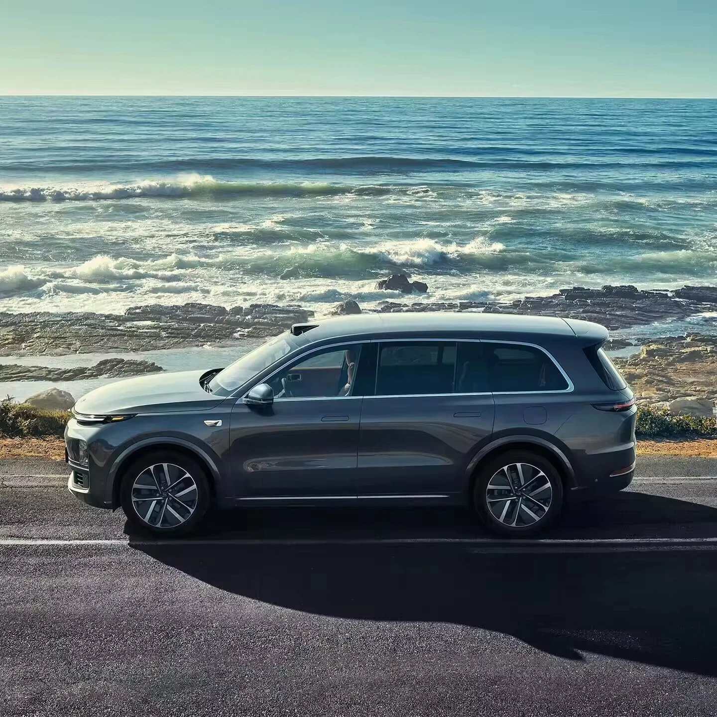 new energy vehicle ev car each auto lixiang l9 2023 Large Suv 4-wheel drive for adults electric van cargo self charging hybrid