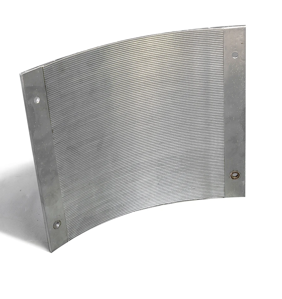 0.2mm 1mm Gap Welded Wedge Wire Screen Johnson Well Pipe Bar Screens Filter Sieve Bend Screen
