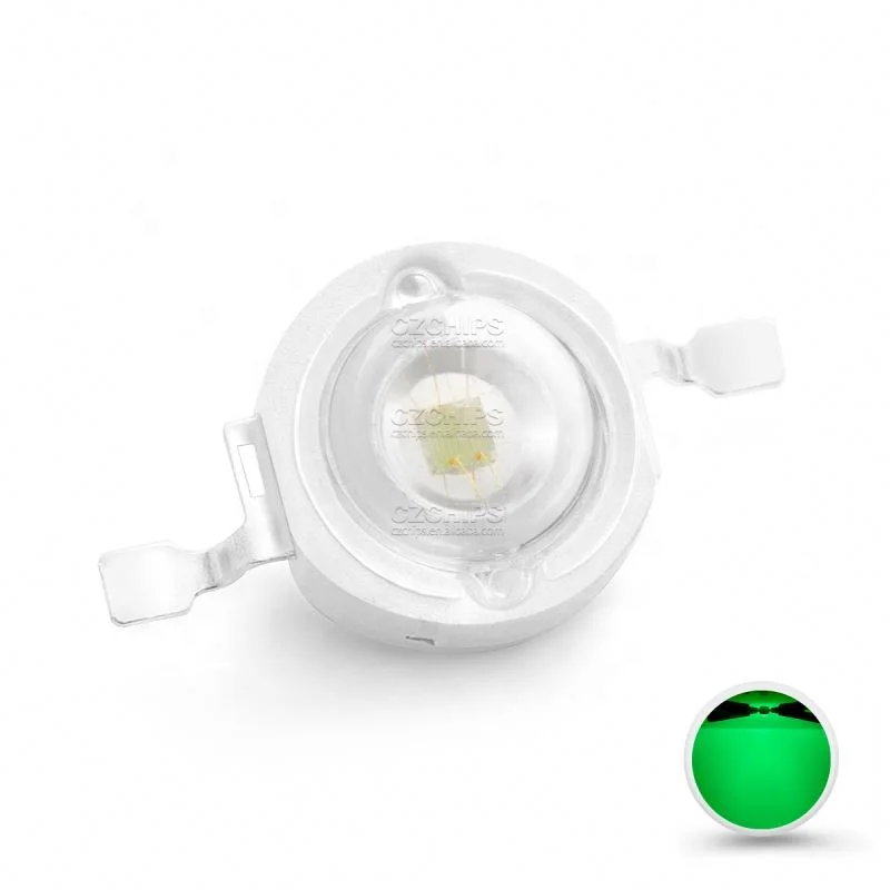 3W Green High Power LED COB Light Bead