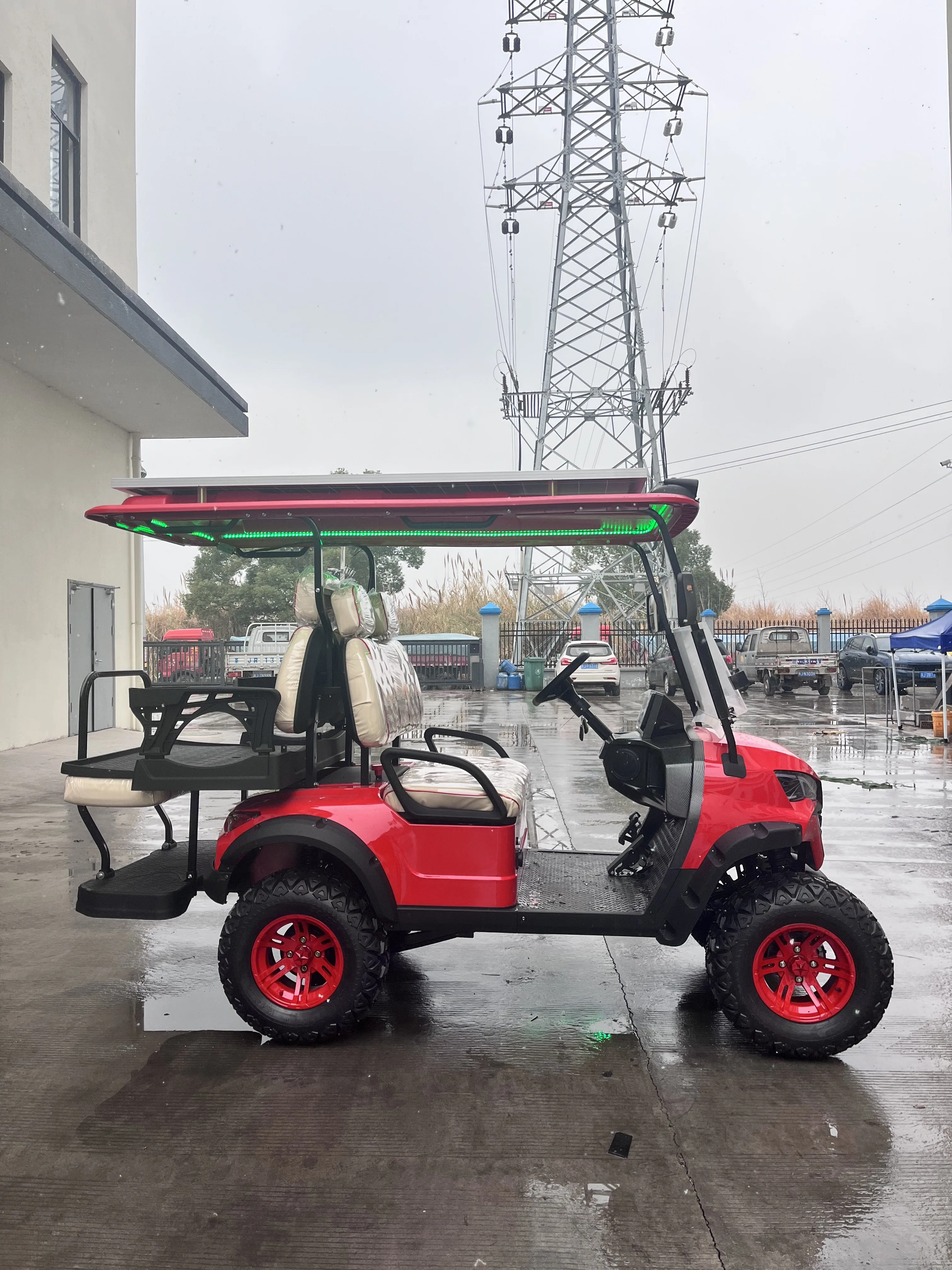 Новый дизайн лидер продаж 2 сиденья 150CC 300CC бензиновая охотничья тележка для гольфа продажи