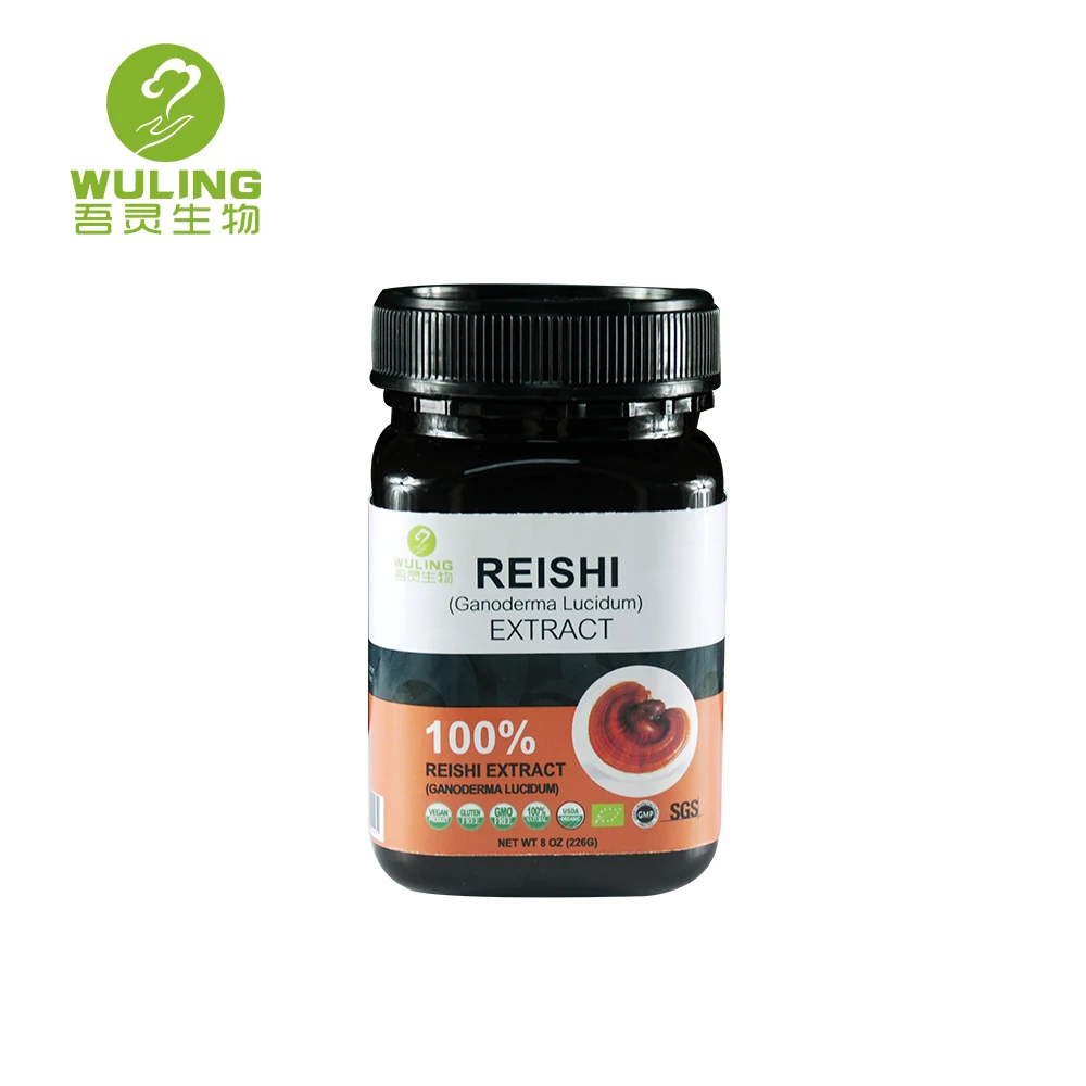 10%-50% Polysaccharide Organic Reishi Mushroom Powder (10:1 Extract)