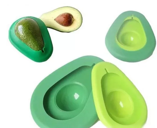 2PCS Set Silicone Fruit and Vegetable Fresh Cover