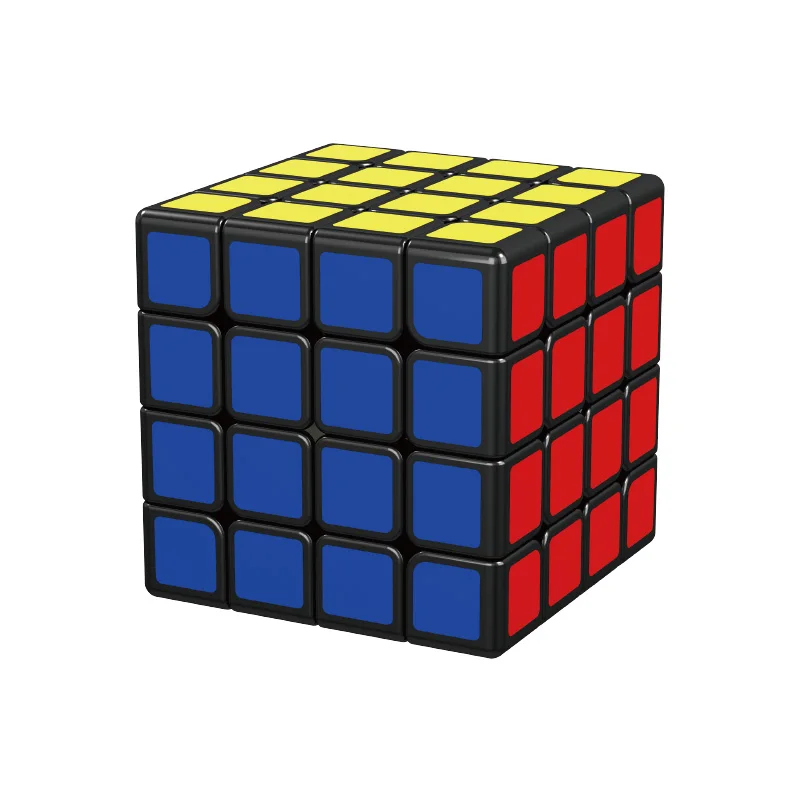 Moyu Набор подарочных коробок 4 шт. черный с наклейкой 2x2 3x3 4x4 5x5 магический куб оптовая продажа для детей
