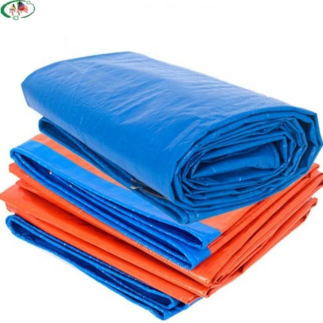 Polyethylene Sheet Coated PE Tarpaulin Waterproof Tarp Waterproof Triangular Tarpaulin Folha de tarpaulina Truck Tarpaulin
