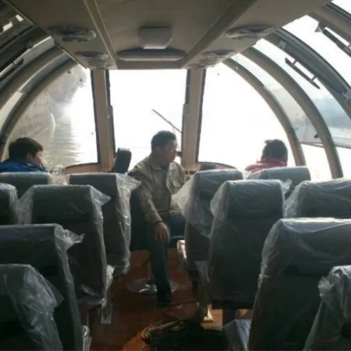 Grandsea 11.5m 40 Passenger Yellow Color Water Taxi Boat for sale