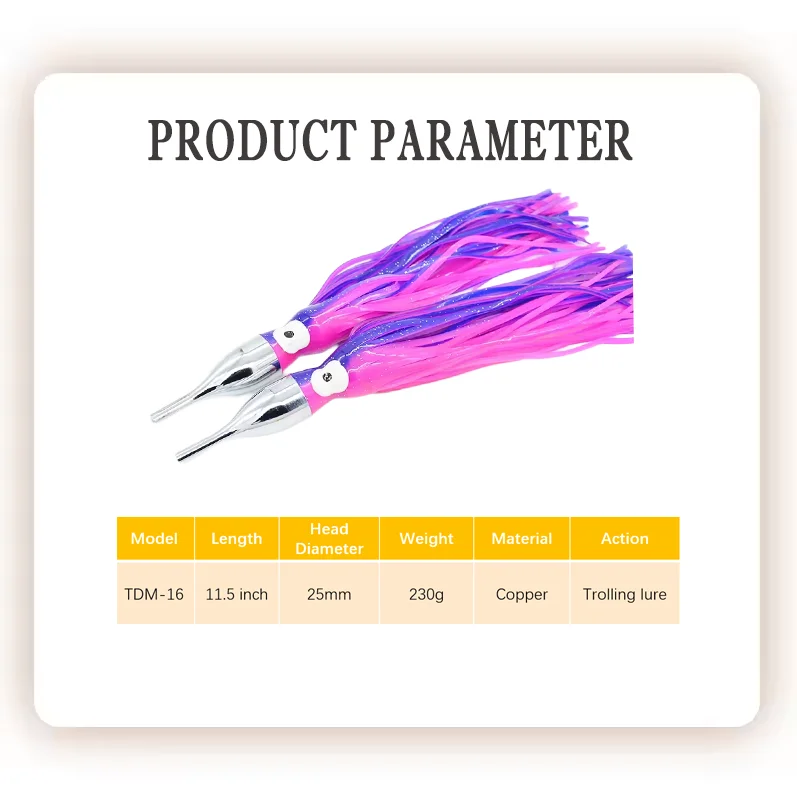 11.5inch saltwater trolling lures wahoo trolling lures trolling lure