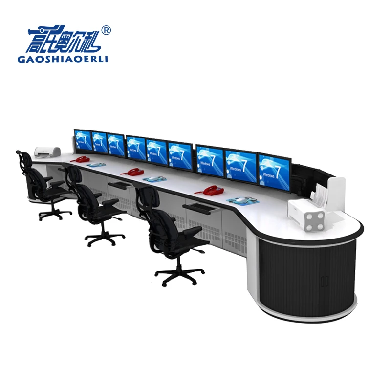 
Modern Design monitoring equipment commercial furniture console 