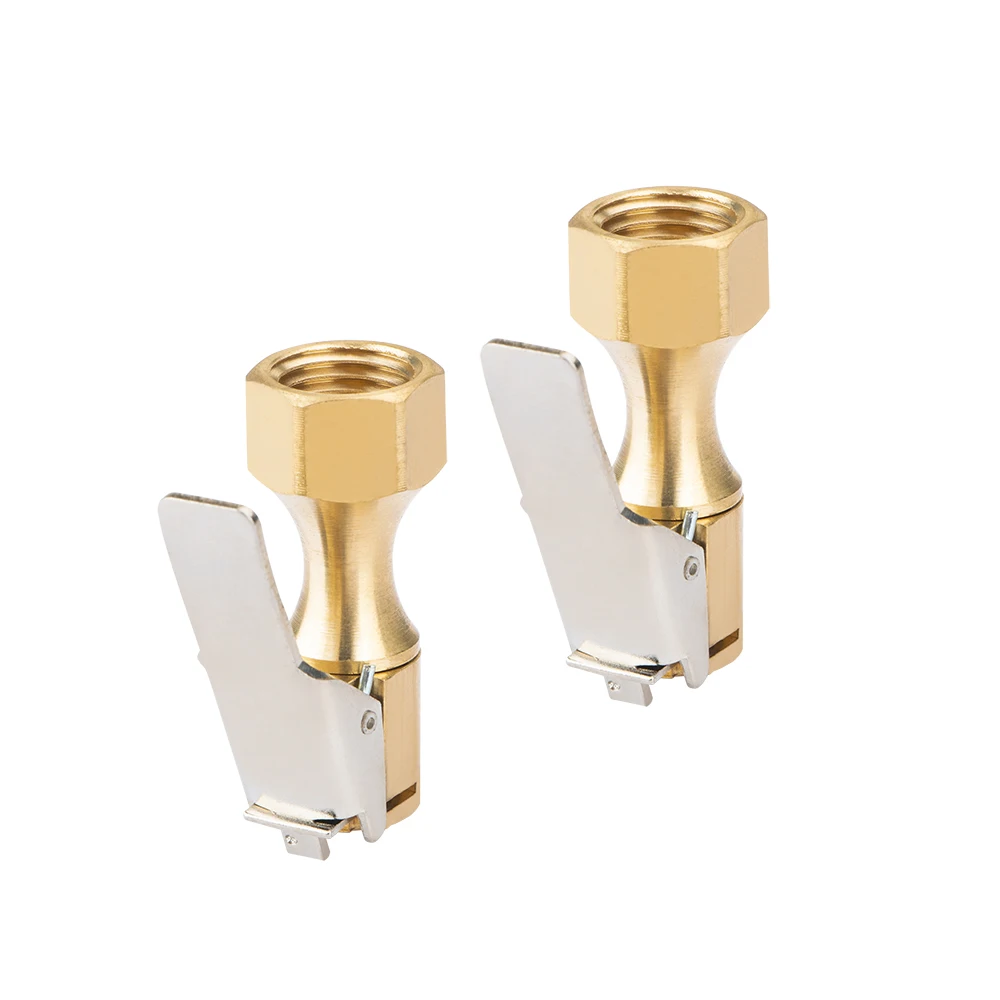  AC01 Heavy Duty Tire inflators part Air Chuck Clip-on Brass