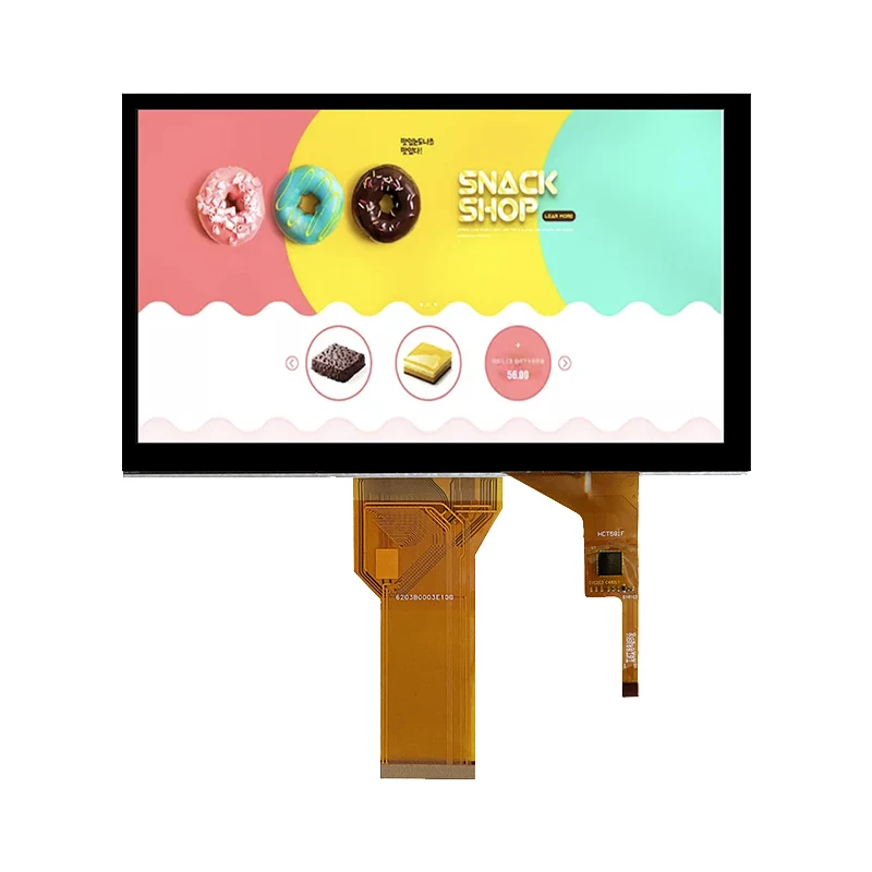 7 inch MIPI LCD RGB/LVDS TFT Screen I2C PCAP CTP LCD Panel Capacitive Touch Display Modules