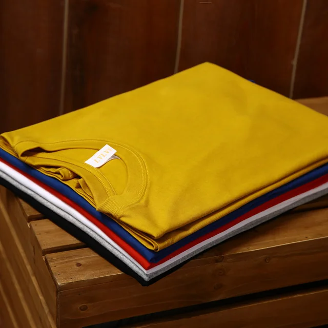 Wholesale US sizing top quality cotton printing brand plain t shirt