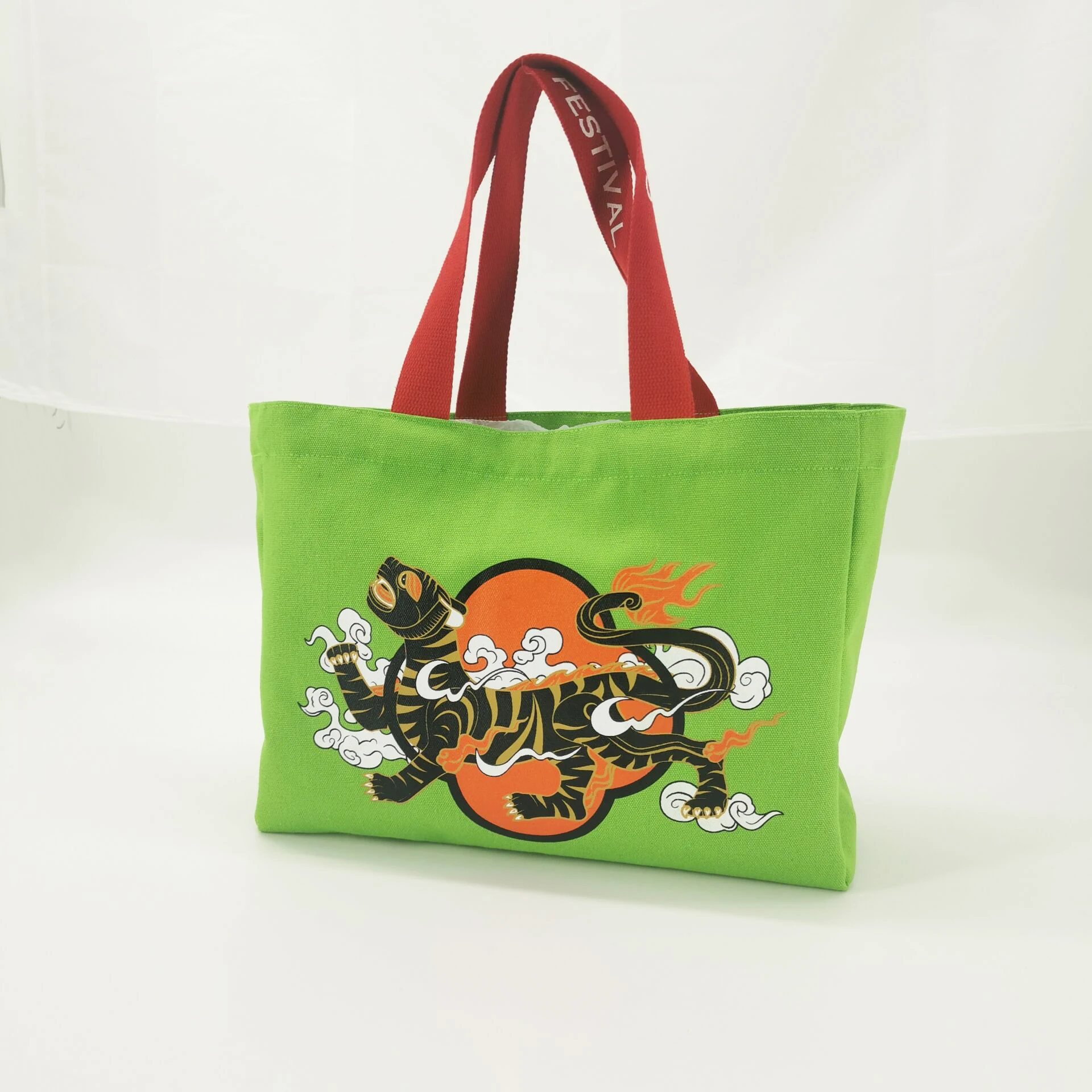 Женская Холщовая Сумка-тоут