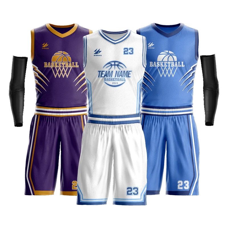 Latest Custom Sublimation Best Basketball Uniform Embroidery Latest Basketball Jersey Design Custom Basketball Jerseys