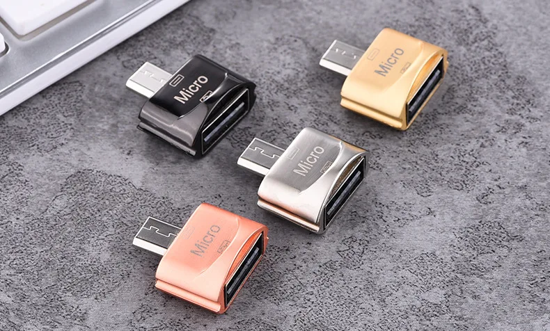 
Otg Reader 3.0 Adapter With Hanging Chain Android Micro Usb Mobile Micro Credit Card Reader 