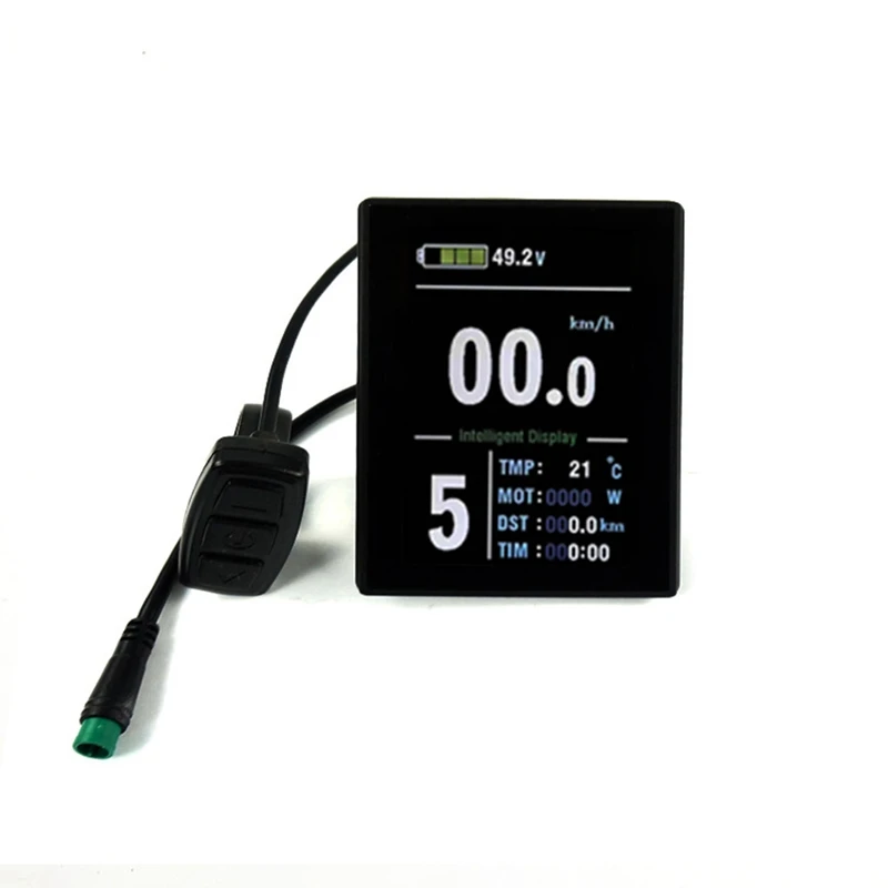 24V/36V/48V lcd8s lcd8h colorful display speed meter e bike display