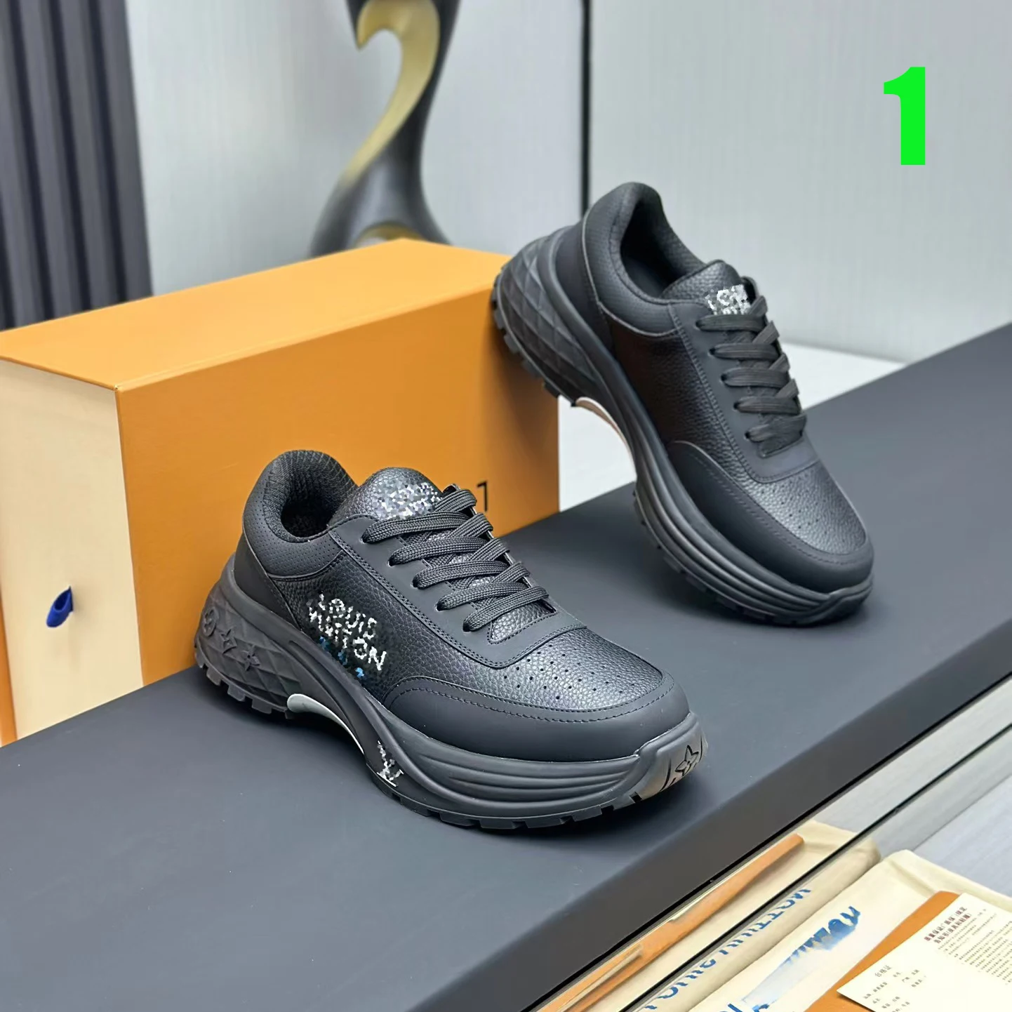 Luxury designer high quality printed casual shoes High-end basketball sneakers Unique luxury brand running shoes Fashion shoes