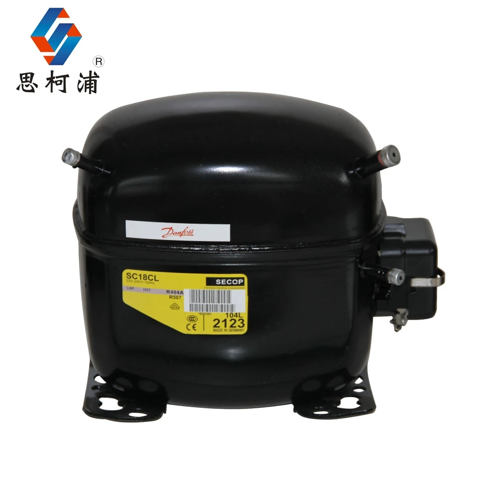 220-240V 50Hz LBP R404a Secop Compressors sc21cl