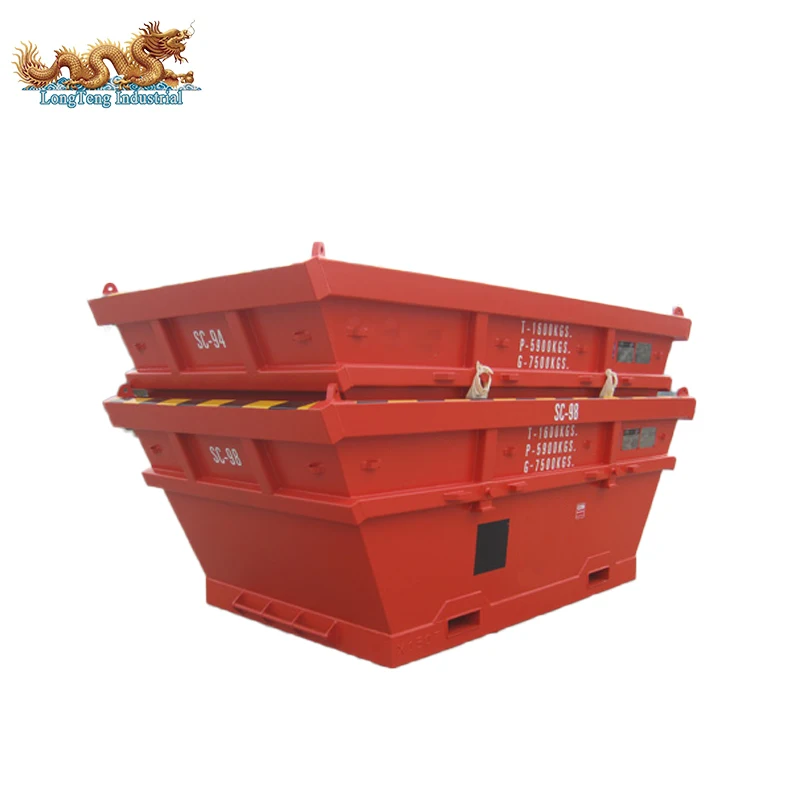 13ft Boat Shaped Offshore Waste Skip DNV 271 Standard