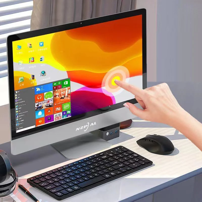 2023 хит продаж игровой настольный компьютер 24 дюйма все в одном i7 i5 i3 AIO бизнес-геймерский ПК