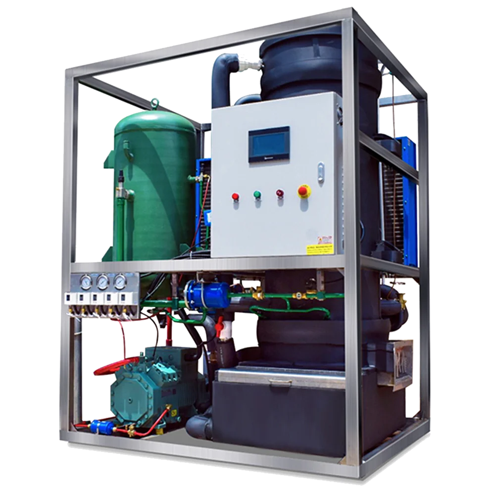 Ice Maker Machine Tube Ice Maker Machine For Food Drinking Automatic Tube Ice Making With CE Price 1T 2ton 5 10 15 20 25 30 tons