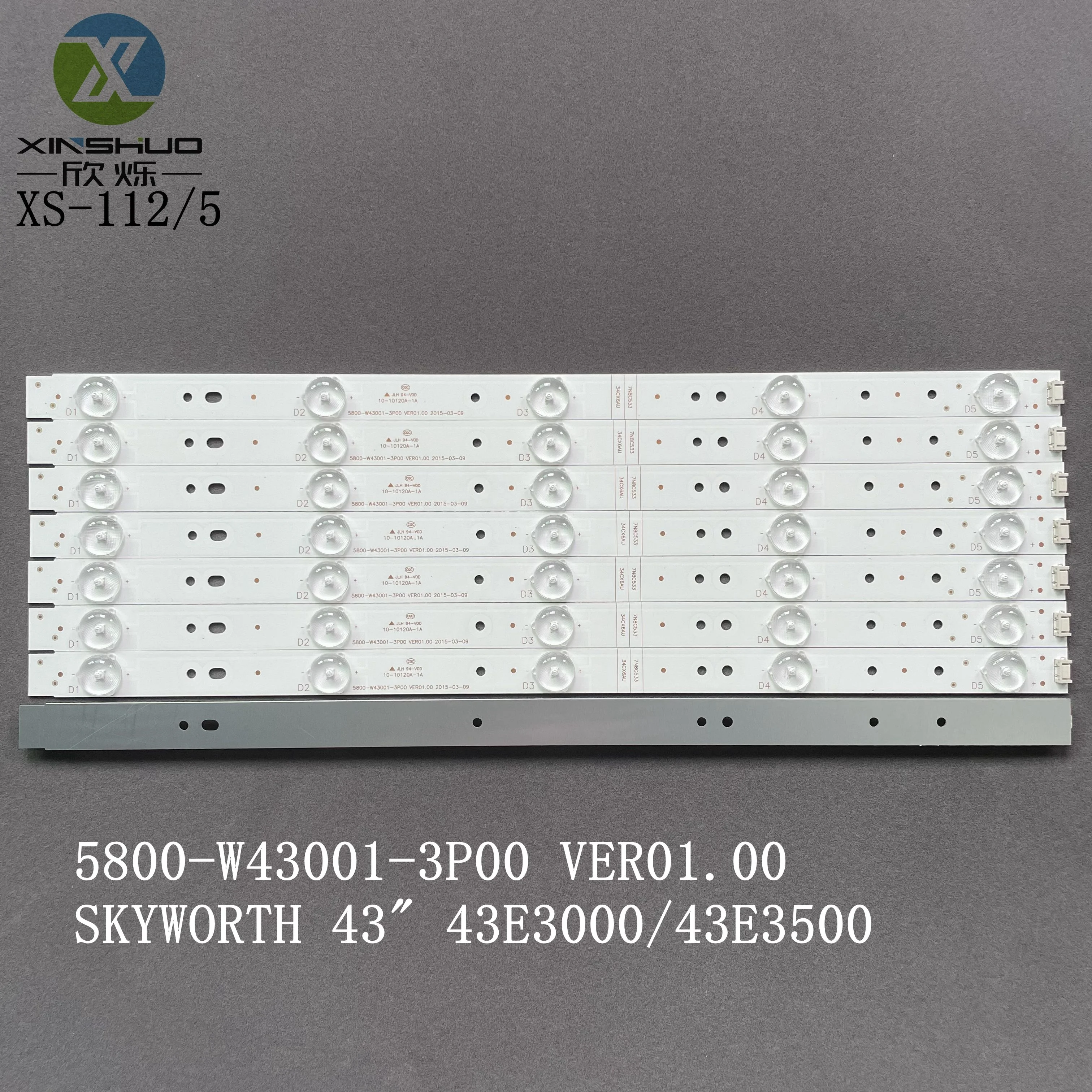 Прямая поставка 43 '5800-W43001-3P00 VER01.00 светодиодная подсветка Комплект для SKYWORTH 43E3000 43E6000 E465853 Tiras LED-телевизор запчасти ремонта
