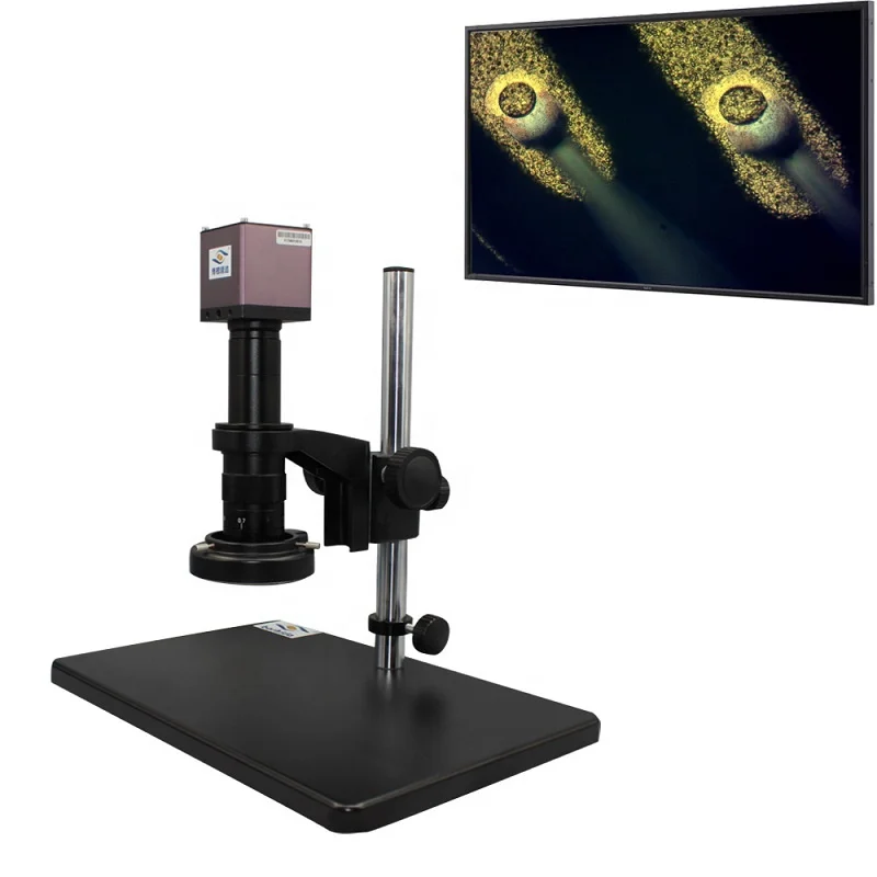 HD2000 High Precision Measurement HDMIOUTPUT  Digital Video Microscope PCB Inspection Microscopes