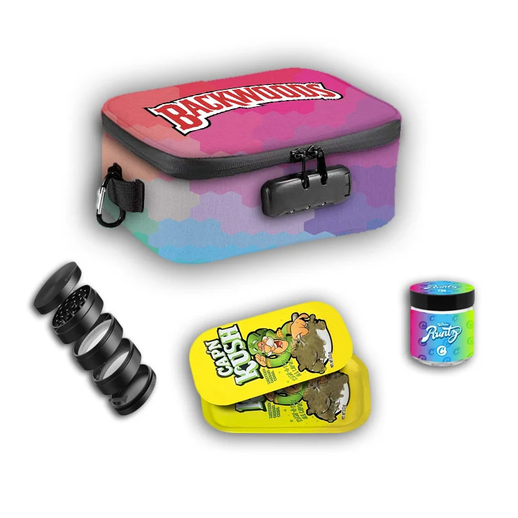 Большие пакеты с защитой от запаха, контейнер для хранения с защитой от запаха, набор контейнеров для хранения, измельчитель для трав, банка для хранения из УФ-стекла